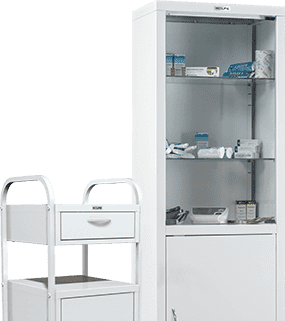 Medical and hospital furniture
