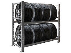 Стеллаж MS Pro 1200/1353x606 стационарный для хранения 8 шин *