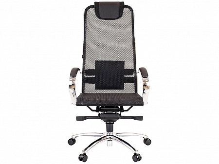 Кресло руководителя Deco ткань-сетка черная